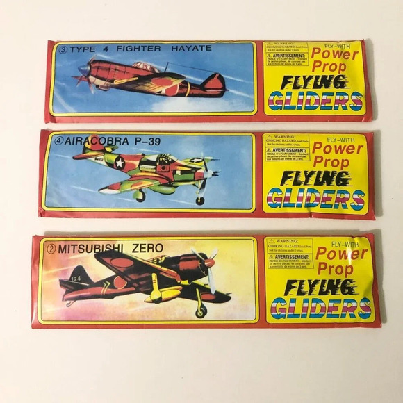 Lot of 10  Power Prop Flying Gliders WWII Aircraft Airplanes - Picture 10 of 13